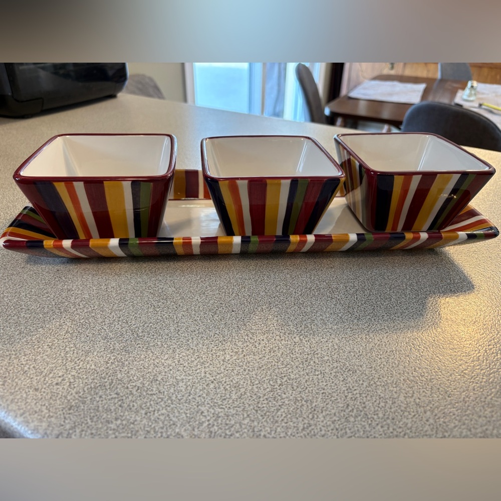 Pampered Chef Simple Additions Entertaining Serving Set